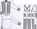 Костюм мужской М67М68 брезентовый